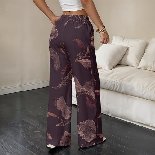 Calças Autumn Bloom Wide Leg | H'amar