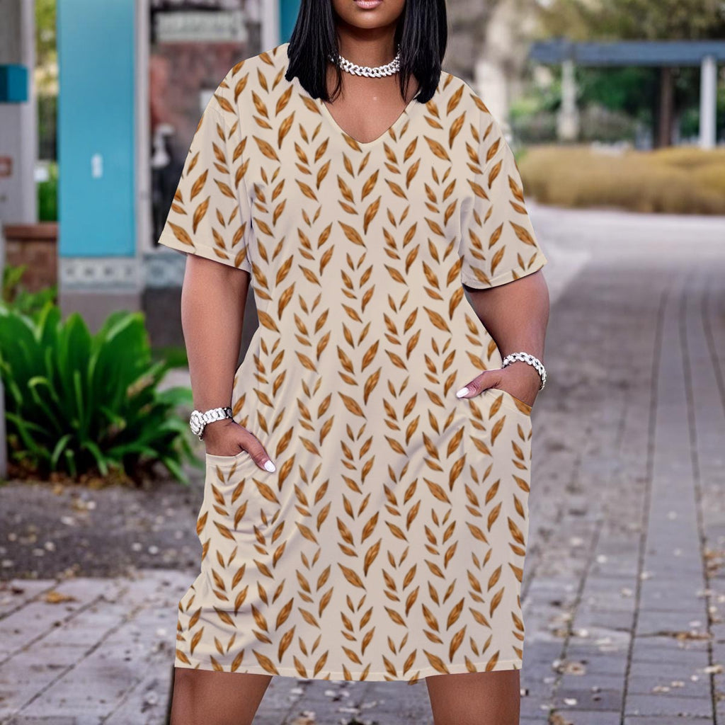 Vestido Curto Plus Size