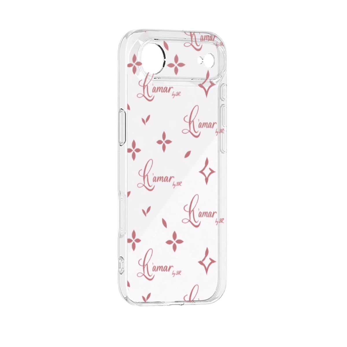 Capa iPhone 17 Series Rose Gold - H'AMAR Logo