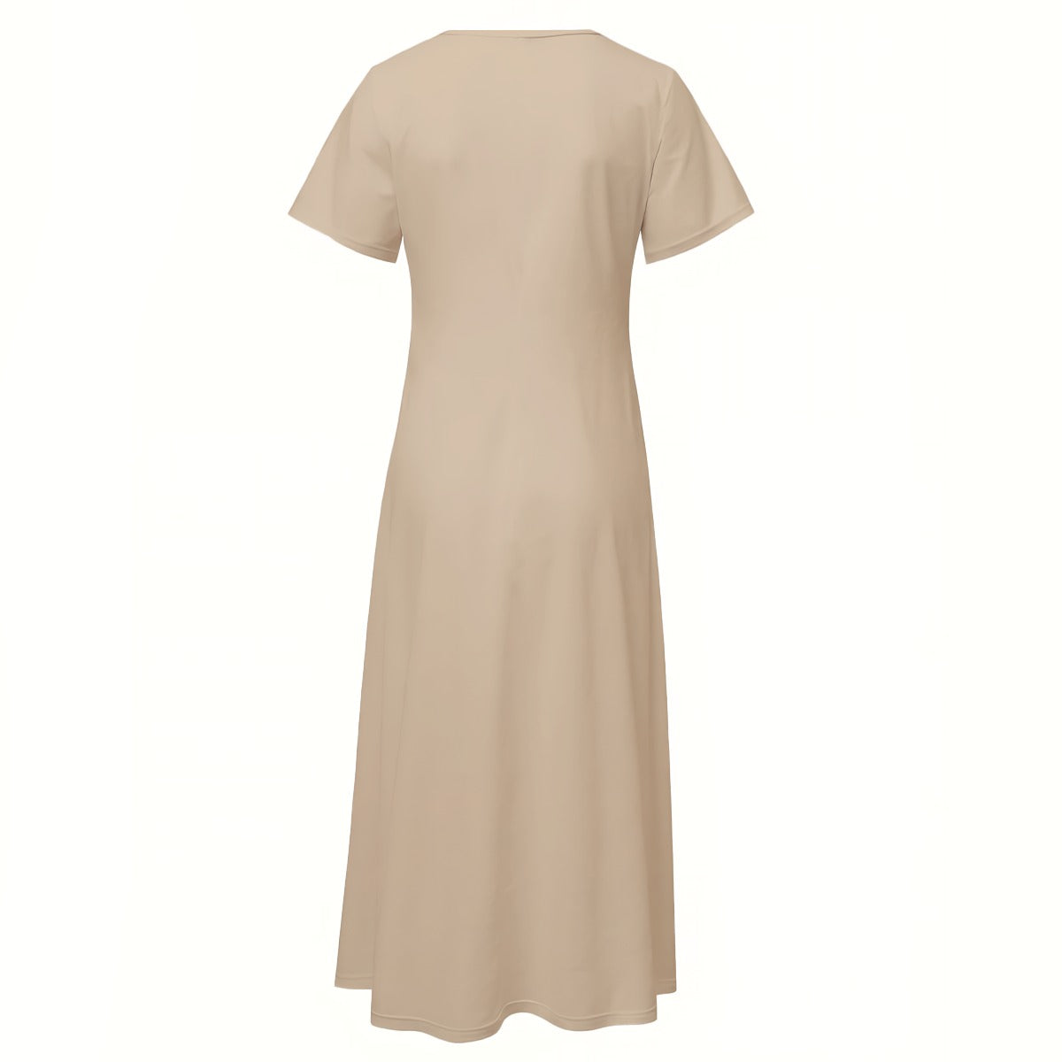Vestido Midi com Decote em V