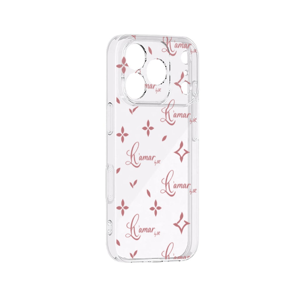 Capa iPhone 17 Series Rose Gold - H'AMAR Logo