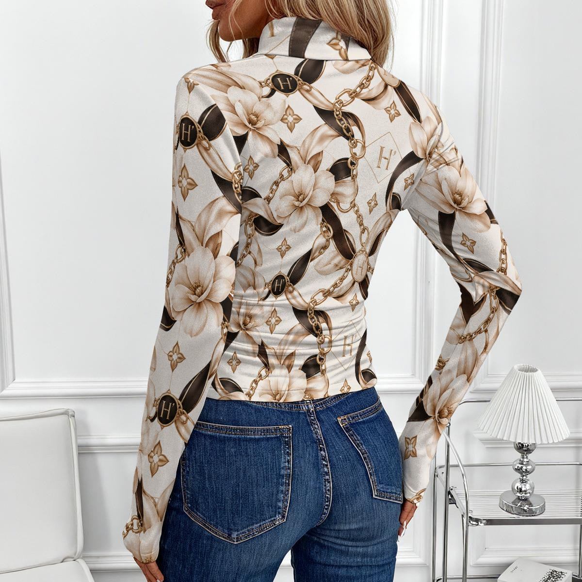 Camisola Elegance com Monograma | HAMAR by SR