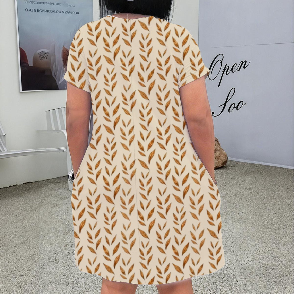 Vestido Curto Plus Size