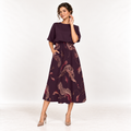 Vestido Midi Autumn Bloom | H'amar