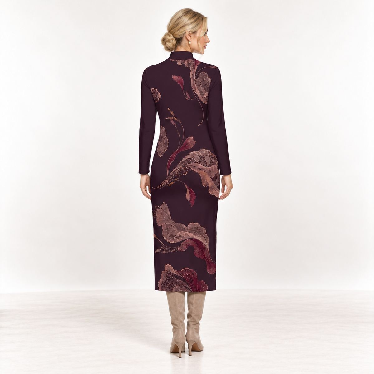 Vestido Maxi Autumn Bloom | H'amar