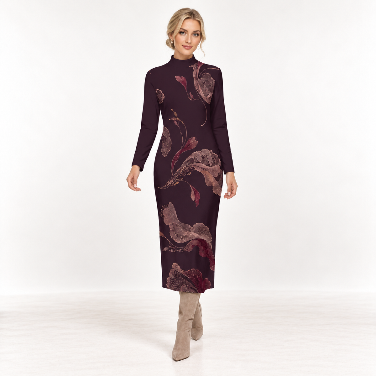 Vestido Maxi Autumn Bloom | H'amar