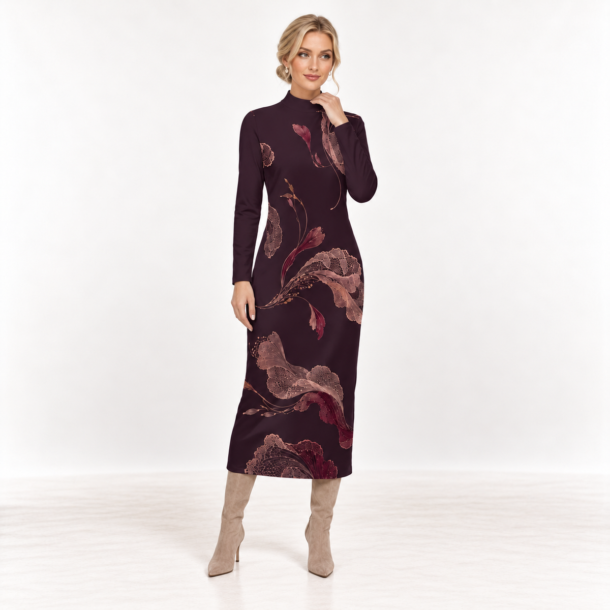 Vestido Maxi Autumn Bloom | H'amar
